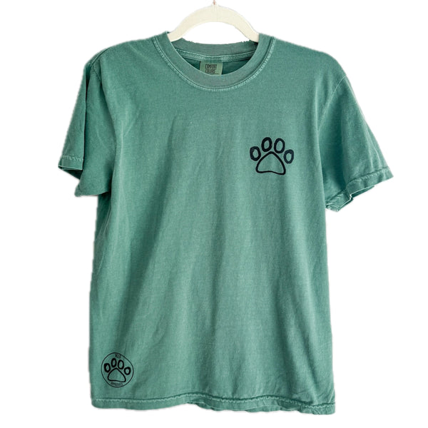 Forest Mystical Mountains Relaxed Short Sleeve