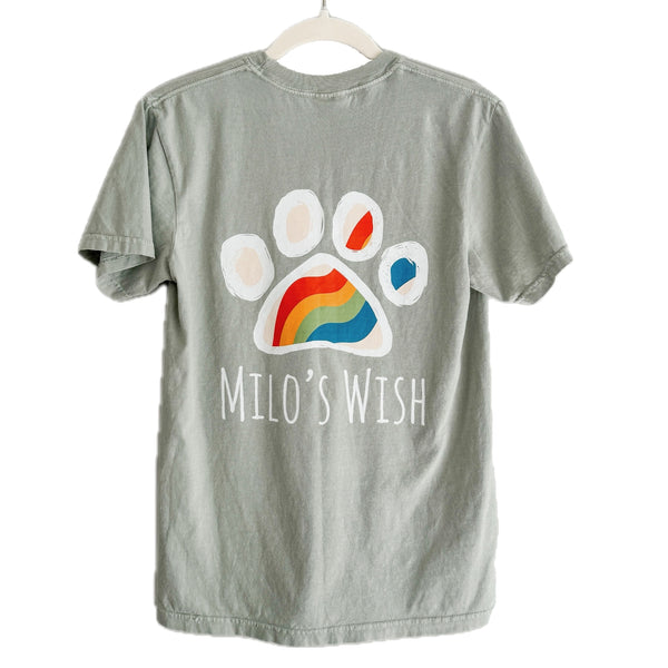 Sage Brighter Days Ahead Relaxed Short Sleeve