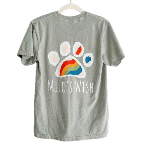 Sage Brighter Days Ahead Relaxed Short Sleeve