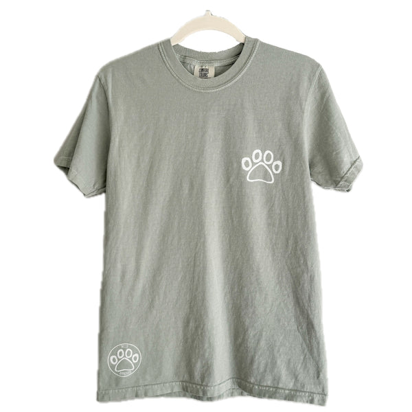 Sage Brighter Days Ahead Relaxed Short Sleeve