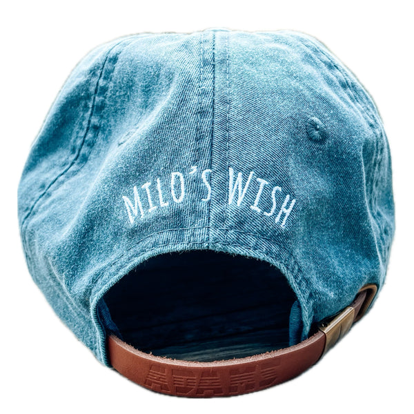 Navy Milo's Wish Baseball Hat