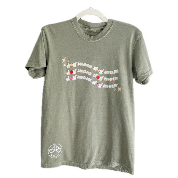 Chai Latte Dog Mom Relaxed Short Sleeve