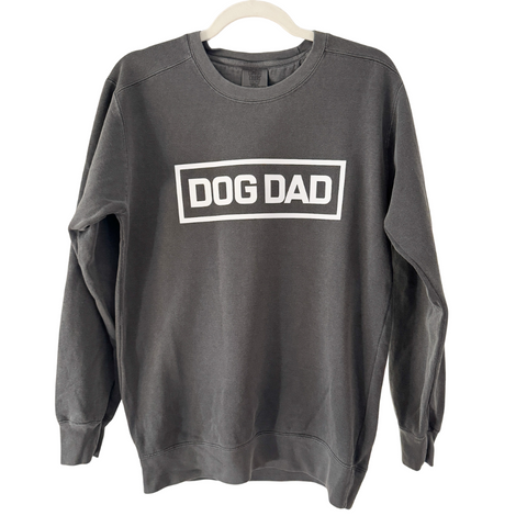 Pepper Dog Dad Relaxed Crewneck Sweatshirt