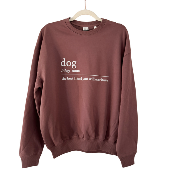 Espresso Best Friend Relaxed Crewneck Sweatshirt